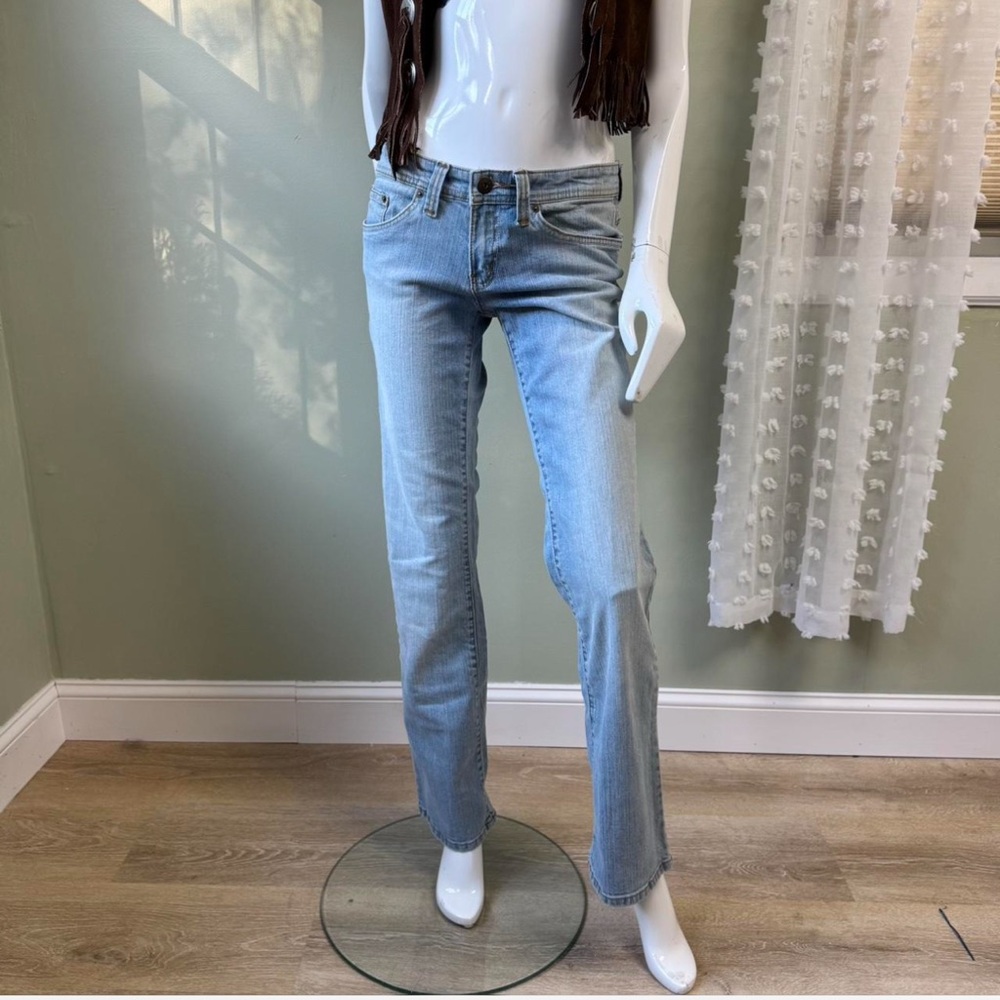 Y2K Light Wash Bootcut Jeans — SO Wear It Declare It — Size 7 Tall‎